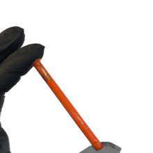 Piteira Vidro Santo Sopro Colors Orange