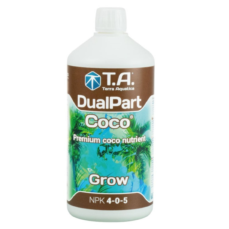 Dualpart Coco Grow 500ml Terra Aquatica - Fertilizante de Crescimento Coco