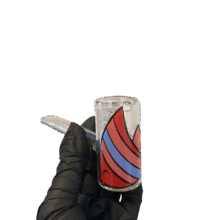 Pipe de Vidro Popeye Oikos Extrativismo Peixe Red