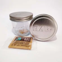 Pote De Vidro Raw 10 0Z