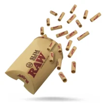 Piteira De Papel Slim Raw Pre-rolled Slim Lean