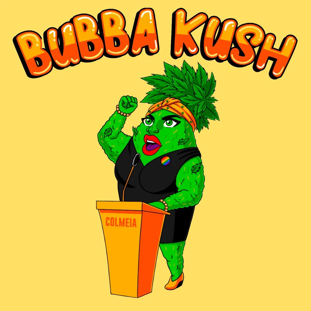 Camiseta Bubba Kush Colmeia