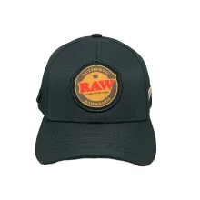 Boné Raw Authentic Black - Beck Na Lateral
