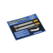 Piteira de vidro sandblast hippie bong 2un Por Card