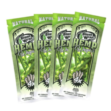 Blunt Hemp Wraps + 4 Piteiras